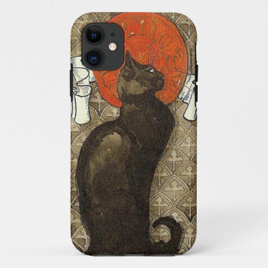 Black Cat, Alexandre Steinlen Case-Mate iPhone Case (Achterkant)