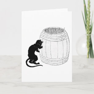 Black Cat, Alexandre Steinlen Kaart