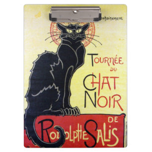 Black Cat, Alexandre Steinlen Klembord