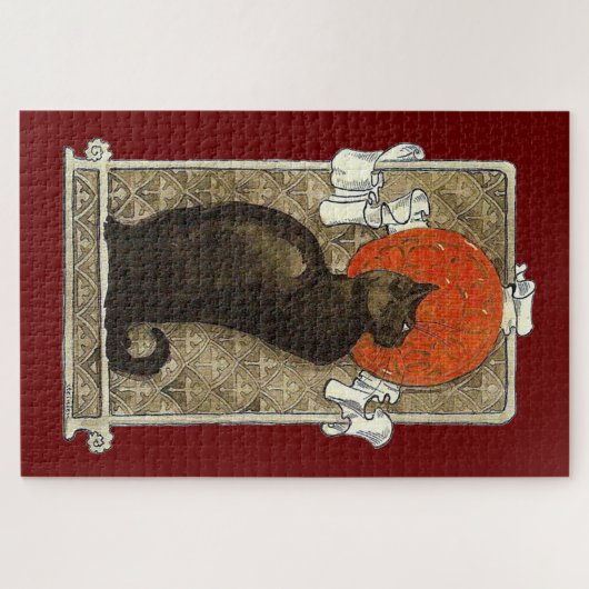 Black Cat, Alexandre Steinlen Legpuzzel (Horizontaal)