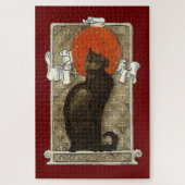 Black Cat, Alexandre Steinlen Legpuzzel (Verticaal)