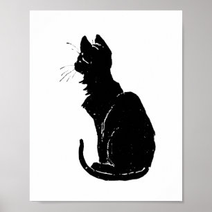 Black Cat, Alexandre Steinlen Poster