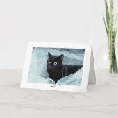 Black Cat All Occasion Kaart (Achterkant)