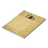 Black Cat and Pumpkins Notitieblok (Linkerzijde)