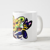 Black Cat and Sunflowers  Grote Koffiekop (Voorkant rechts)