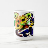 Black Cat and Sunflowers Koffiemok (Center)