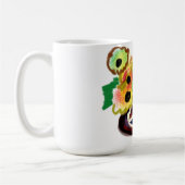 Black Cat and Sunflowers Koffiemok (Links)