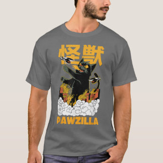 Black Cat Anime Manga Japans komiek T-shirt