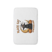 Black Cat Apothecary beroemd gemaakt door Hallowee Badmat (Voorkant Verticaal)
