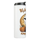 Black Cat Apothecary beroemd gemaakt door Hallowee Thermosbeker (Gedraaid links)