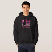 Black cat Are You Kitten Me Right Meow Hoodie (Voorkant volledig)