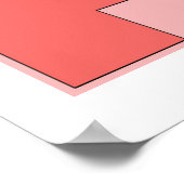 Black Cat Art Deco Poster (Hoek)