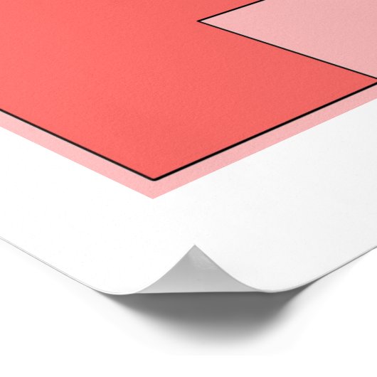 Black Cat Art Deco Poster (Hoek)