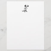 Black Cat  Art Flyer-Sjabloon Flyer (Achterkant)