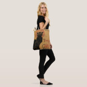 Black Cat Art Nouveau - Canvas tas (Op model)