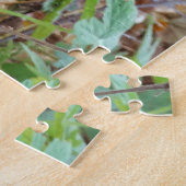 Black Cat Aurtumn-foto Legpuzzel (Zijkant)