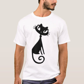 Black Cat Babe edun LIVE T-Shirt