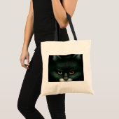 Black Cat Bag Tote Bag (Voorkant (product))