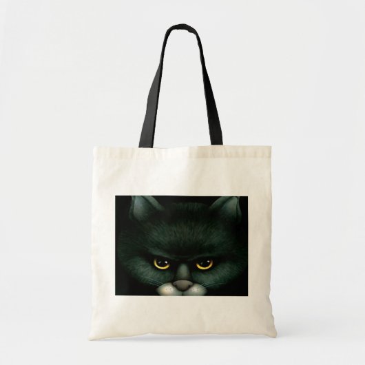 Black Cat Bag Tote Bag (Voorkant)