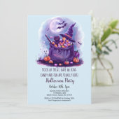 Black Cat Bag van snoepjes Hekserij Pet Halloween  Kaart (Staand voorkant)