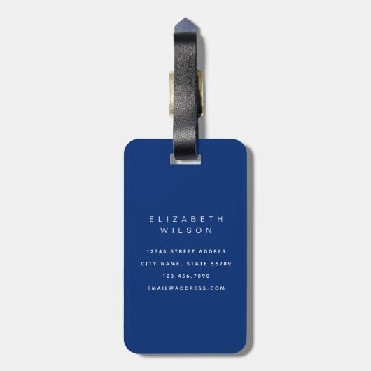 Black Cat Bagagelabels (Achterkant verticaal)