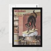 Black Cat Baking Soda Buffalo Verenigde Staten Briefkaart (Voorkant / Achterkant)