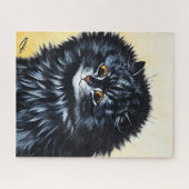 Black Cat beroemd gemaakt door Louis Wain Legpuzzel (Horizontaal)