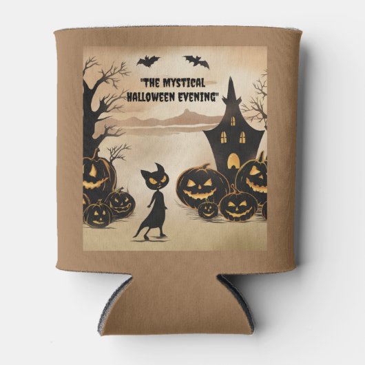 Black Cat beroemd gemaakt door The Haunted Manor Blikjeskoeler (Voorkant)