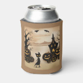 Black Cat beroemd gemaakt door The Haunted Manor Blikjeskoeler (Blikje Achterkant)
