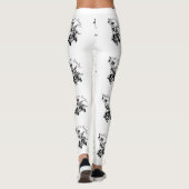 Black Cat Biker Babe Thunder_Cove  Leggings (Achterkant)