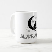 Black Cat Black Magic Koffiemok (Voorkant links)