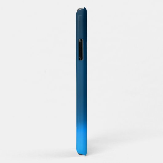 BLACK CAT blauw Case-Mate iPhone Case (Achterkant/rechts)