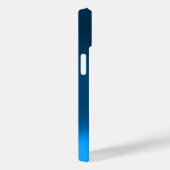 BLACK CAT blauw Case-Mate iPhone Case (Achterkant / Rechts)