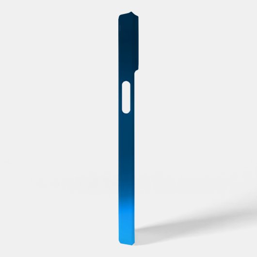 BLACK CAT blauw Case-Mate iPhone Case (Achterkant / Rechts)