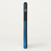 BLACK CAT blauw Case-Mate iPhone Case (Achterkant/links)