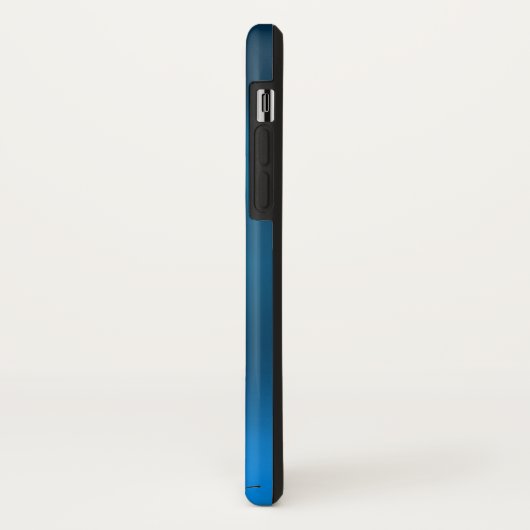 BLACK CAT blauw Case-Mate iPhone Case (Achterkant/links)