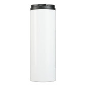 Black cat boo Halloween gift cats Thermosbeker (Achterkant)