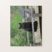 Black Cat Bridge Puzzle Legpuzzel (Verticaal)