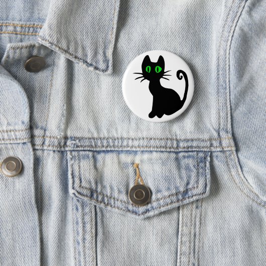 Black Cat Button (In situ)