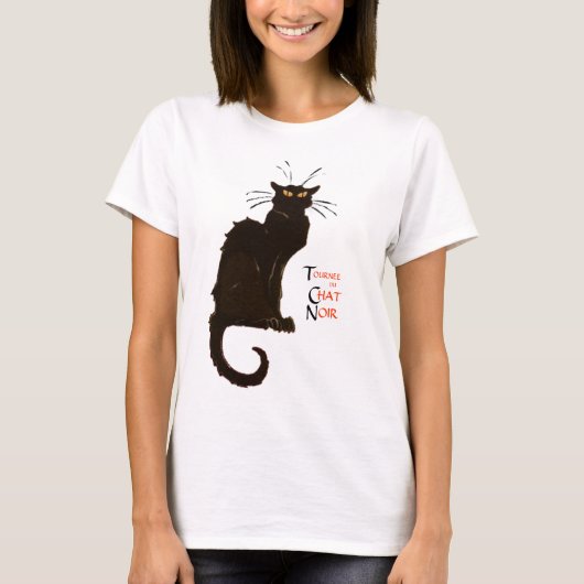 Black Cat Cabaret T-Shirt (Voorkant)
