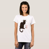 Black Cat Cabaret T-Shirt (Voorkant volledig)