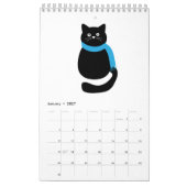 Black Cat Calendar Kalender (Jan 2027)