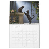 Black Cat Calendar Kalender (Feb 2026)