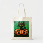 Black Cat Canvas tas (Voorkant)