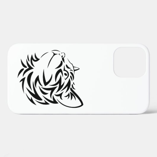 black cat Case-Mate iPhone case (Achterkant (horizontaal))