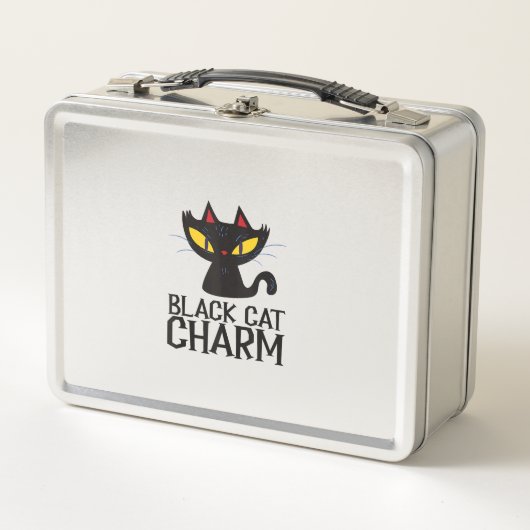 Black Cat Charm Halloween (Voorkant)