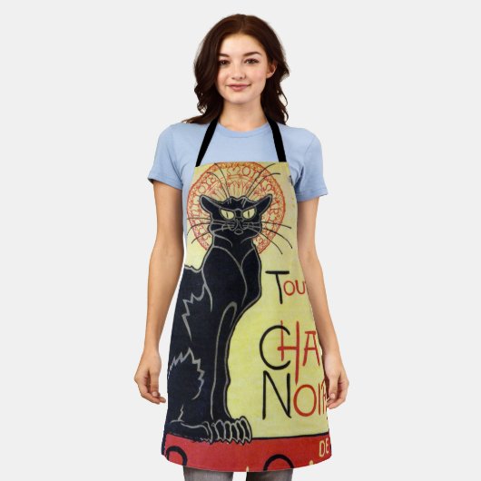 Black Cat (Chat Noir), Alexandre Steinlen Schort (Gedragen)