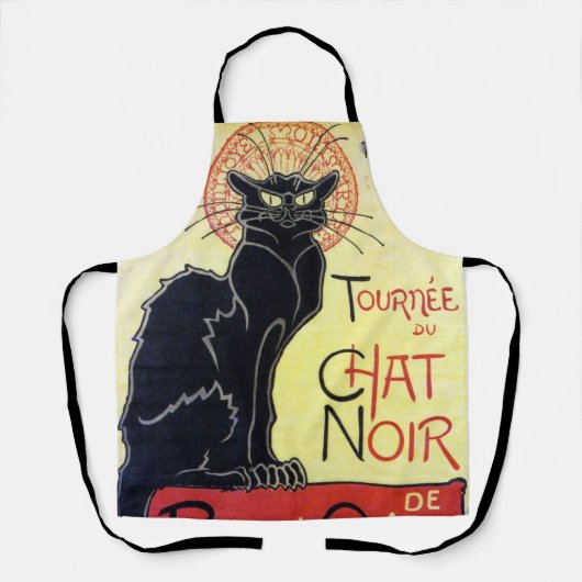 Black Cat (Chat Noir), Alexandre Steinlen Schort (Voorkant)