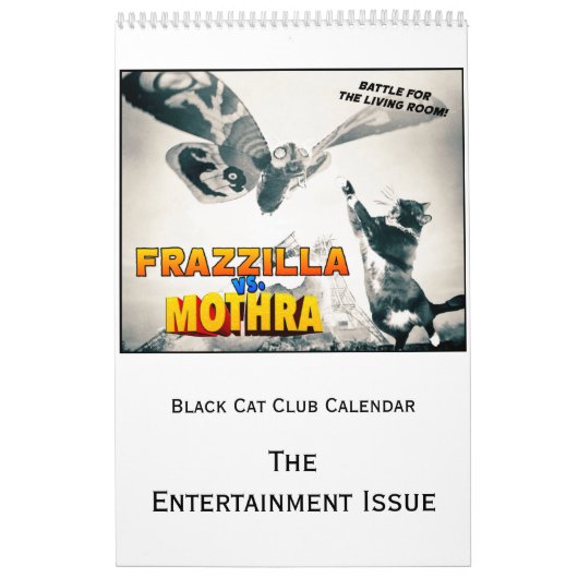 Black Cat Club Calendar, de Entertainment Issue Kalender (Hoes)