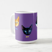 Black Cat Club Mok (Voorkant links)